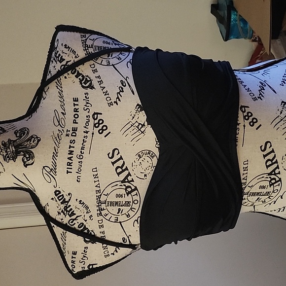 Mossino bathing suit top black - Picture 1 of 4